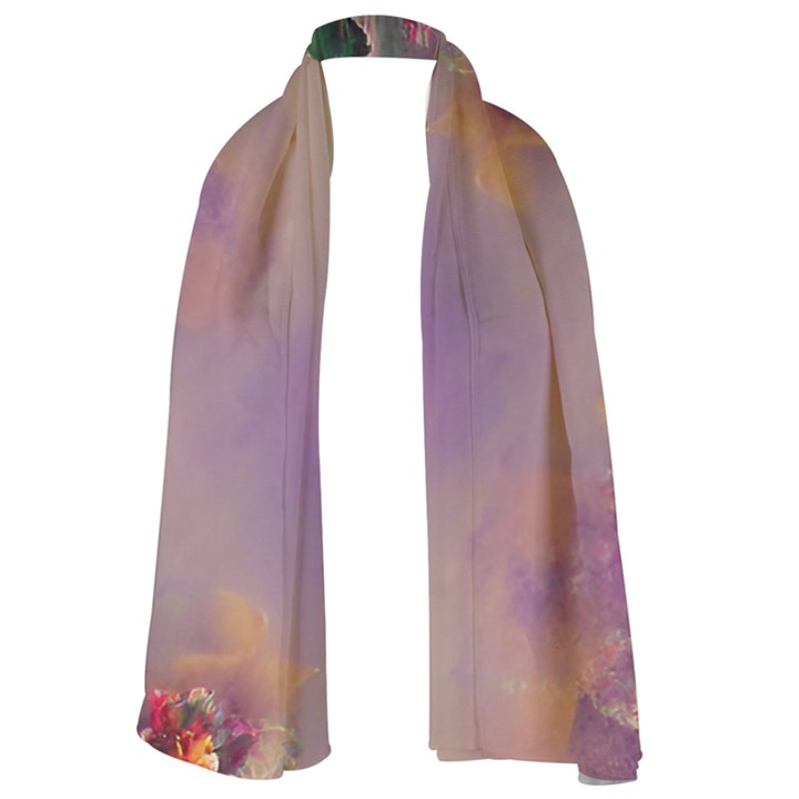 Abstract Flowers  Lightweight Scarf 