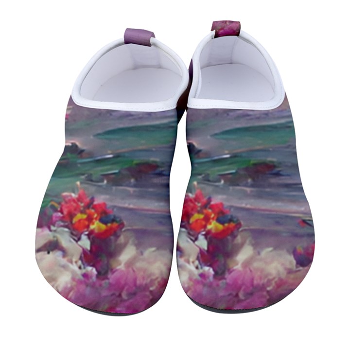 Abstract Flowers  Kids  Sock-Style Water Shoes