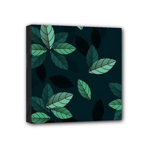 Foliage Mini Canvas 4  X 4  (stretched) by HermanTelo