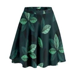 Foliage High Waist Skirt