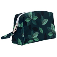 Foliage Wristlet Pouch Bag (large)