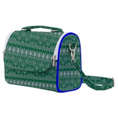 Christmas Knit Digital Satchel Shoulder Bag