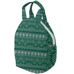 Christmas Knit Digital Travel Backpack