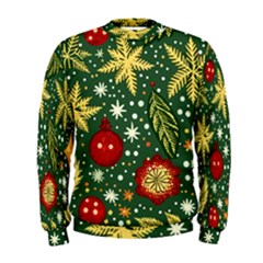 Christmas Pattern Men s Sweatshirt by Valentinaart