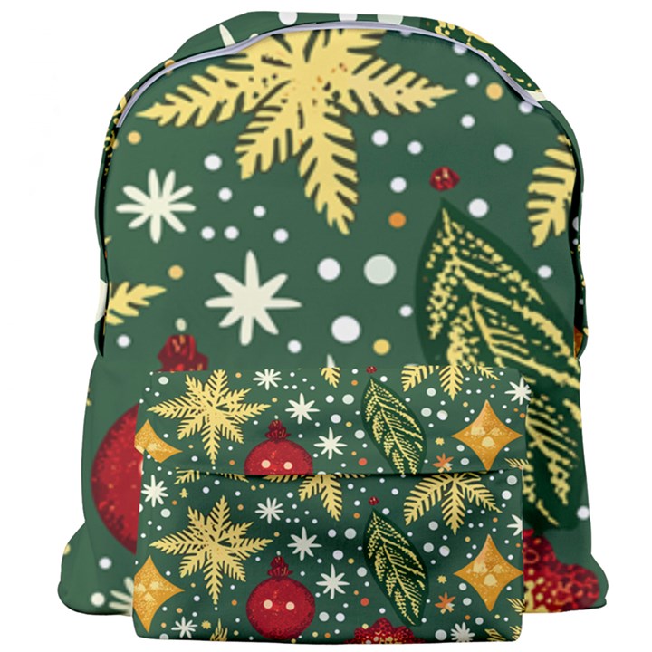 Christmas pattern Giant Full Print Backpack