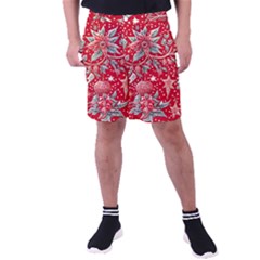 Christmas Pattern Men s Pocket Shorts by Valentinaart