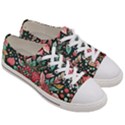 Christmas pattern Men s Low Top Canvas Sneakers View3