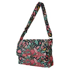 Christmas Pattern Full Print Messenger Bag (m)