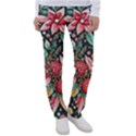 Christmas pattern Women s Casual Pants View1