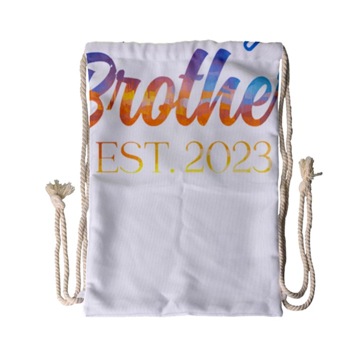 Brother To Be T- Shirt Promoted To Brother Established 2023 Sunrise Design Brother To Be 2023 T- Shi Yoga Reflexion Pose T- Shirtyoga Reflexion Pose T- Shirt Drawstring Bag (Small)