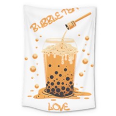 Bubble Tea Lover T- Shirt Bubble Tea Love T- Shirt Yoga Reflexion Pose T- Shirtyoga Reflexion Pose T- Shirt Large Tapestry