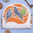 Budgie T- Shirt Budgie Happiness Parakeet Cockatiel T- Shirt Yoga Reflexion Pose T- Shirtyoga Reflexion Pose T- Shirt Horseshoe Style Canvas Pouch View2