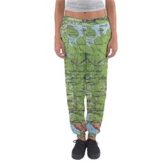 Map Earth World Russia Europe Women s Jogger Sweatpants by Bangk1t