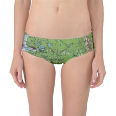 Map Earth World Russia Europe Classic Bikini Bottoms by Bangk1t