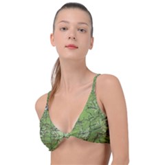 Map Earth World Russia Europe Knot Up Bikini Top by Bangk1t