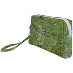 Map Earth World Russia Europe Wristlet Pouch Bag (small) by Bangk1t