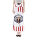 Usa Soccer T- Shirt U S A Patriotic American Flag Soccer Ball Football T- Shirt (1) Full Length Maxi Skirt View1