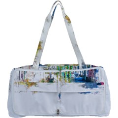 Venice T- Shirt Venice Voyage Art Digital Painting Watercolor Discovery T- Shirt (1) Multi Function Bag by ZUXUMI