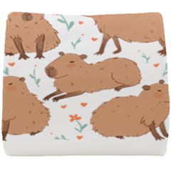 Capybara Art T- Shirt Cute Capybaras Illustration T- Shirt Yoga Reflexion Pose T- Shirtyoga Reflexion Pose T- Shirt Seat Cushion by hizuto