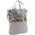 Venice T- Shirt Venice Voyage Art Digital Painting Watercolor Discovery T- Shirt (3) Canvas Messenger Bag View2