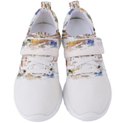 Venice T- Shirt Venice Voyage Art Digital Painting Watercolor Discovery T- Shirt (3) Women s Velcro Strap Shoes