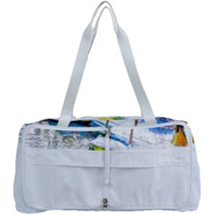 Venice T- Shirt Venice Voyage Art Digital Painting Watercolor Discovery T- Shirt (4) Multi Function Bag by ZUXUMI