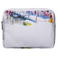 Venice T- Shirt Venice Voyage Art Digital Painting Watercolor Discovery T- Shirt (4) Make Up Pouch (large) by ZUXUMI