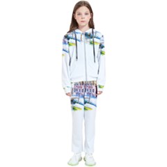 Venice T- Shirt Venice Voyage Art Digital Painting Watercolor Discovery T- Shirt (4) Kids  Tracksuit