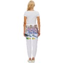 Venice T- Shirt Venice Voyage Art Digital Painting Watercolor Discovery T- Shirt (4) Women s Cropped Drawstring Pants View4