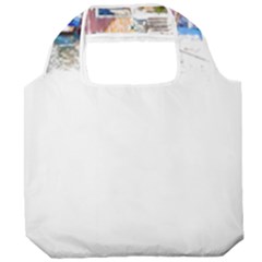 Venice T- Shirt Venice Voyage Art Digital Painting Watercolor Discovery T- Shirt (4) Foldable Grocery Recycle Bag by ZUXUMI