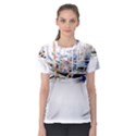 Venice T- Shirt Venice Voyage Art Digital Painting Watercolor Discovery T- Shirt (5) Women s Sport Mesh T-Shirt View1