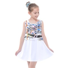 Venice T- Shirt Venice Voyage Art Digital Painting Watercolor Discovery T- Shirt (5) Kids  Summer Dress