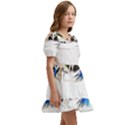 Venice T- Shirt Venice Voyage Art Digital Painting Watercolor Discovery T- Shirt (5) Kids  Short Sleeve Dolly Dress View3