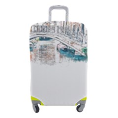 Venice T- Shirt Venice Voyage Art Digital Painting Watercolor Discovery T- Shirt Luggage Cover (small) by ZUXUMI