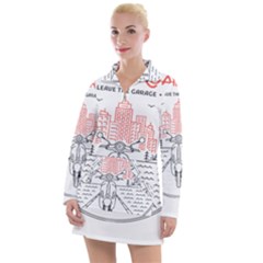 Vespa T- Shirt Hit The Road 3 T- Shirt Women s Long Sleeve Casual Dress by ZUXUMI