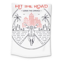 Vespa T- Shirt Hit The Road 3 T- Shirt Medium Tapestry