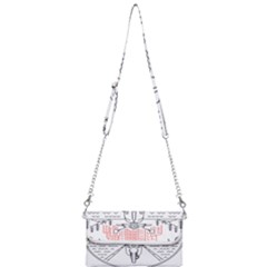 Vespa T- Shirt Hit The Road 3 T- Shirt Mini Crossbody Handbag