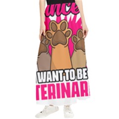 Veterinary Medicine T- Shirt Forget Princess Funny Veterinary Medicine Life Veterinarian T- Shirt Maxi Chiffon Skirt by ZUXUMI