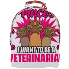 Veterinary Medicine T- Shirt Forget Princess Funny Veterinary Medicine Life Veterinarian T- Shirt Mini Full Print Backpack by ZUXUMI