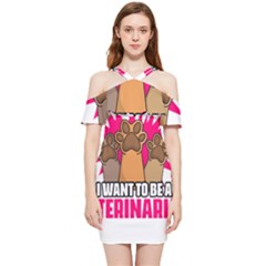 Veterinary Medicine T- Shirt Forget Princess Funny Veterinary Medicine Life Veterinarian T- Shirt Shoulder Frill Bodycon Summer Dress by ZUXUMI