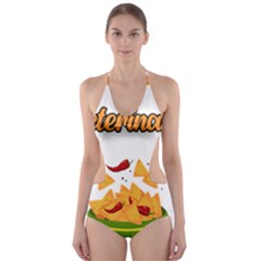 Veterinary Medicine T- Shirt Funny Will Give Veterinary Advice For Nachos Vet Med Worker T- Shirt Cut-out One Piece Swimsuit by ZUXUMI