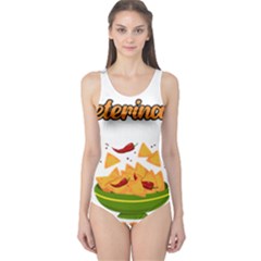 Veterinary Medicine T- Shirt Funny Will Give Veterinary Advice For Nachos Vet Med Worker T- Shirt One Piece Swimsuit by ZUXUMI