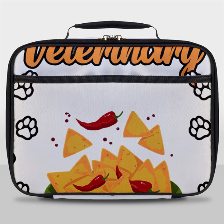 Veterinary Medicine T- Shirt Funny Will Give Veterinary Advice For Nachos Vet Med Worker T- Shirt Full Print Lunch Bag