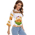 Veterinary Medicine T- Shirt Funny Will Give Veterinary Advice For Nachos Vet Med Worker T- Shirt Bell Sleeve Top View3