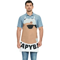 Capybara T- Shirt Be As Cool As A Capybara- A Cute Funny Capybara Wearing Sunglasses T- Shirt Yoga Reflexion Pose T- Shirtyoga Reflexion Pose T- Shirt Kitchen Apron by hizuto