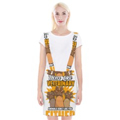 Veterinary Medicine T- Shirt Funny Will Give Veterinary Advice For Nachos Vet Med Worker T- Shirt Braces Suspender Skirt by ZUXUMI