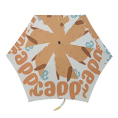 Capybara T- Shirt Bee Cappy - A Cute Capybara And A Bee Illustration T- Shirt Yoga Reflexion Pose T- Shirtyoga Reflexion Pose T- Shirt Mini Folding Umbrellas by hizuto