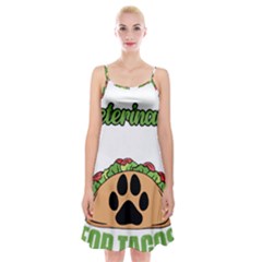 Veterinary Medicine T- Shirt Will Give Veterinary Advice For Tacos Funny Vet Med Worker T- Shirt Spaghetti Strap Velvet Dress by ZUXUMI