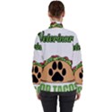 Veterinary Medicine T- Shirt Will Give Veterinary Advice For Tacos Funny Vet Med Worker T- Shirt Women s High Neck Windbreaker View2