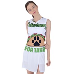 Veterinary Medicine T- Shirt Will Give Veterinary Advice For Tacos Funny Vet Med Worker T- Shirt Women s Sleeveless Sports Top by ZUXUMI